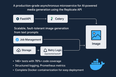 AI Media Generation Microservice